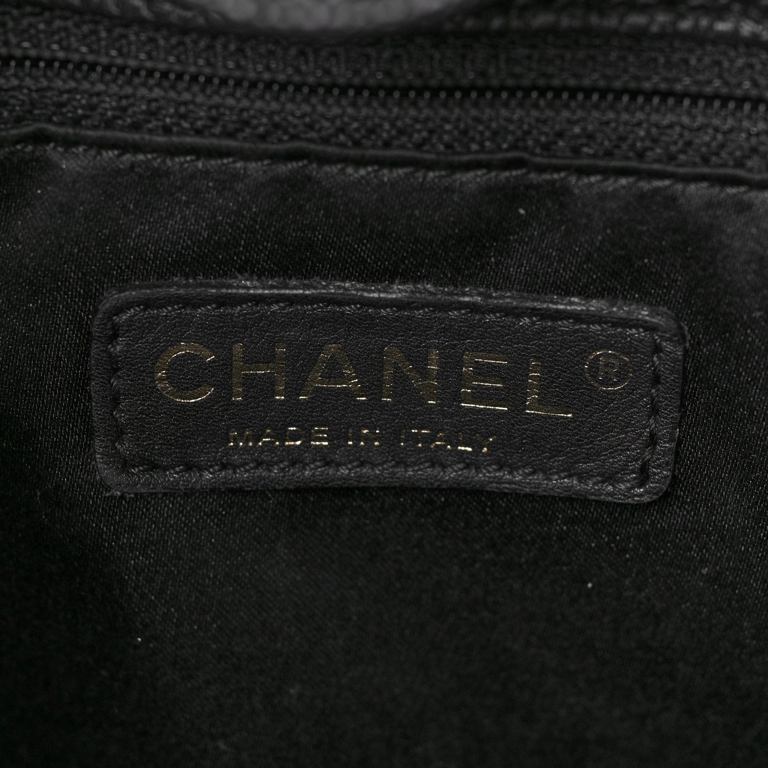Chanel Caviar Quilted Petit Shopping Tote PST Black 5 of 7