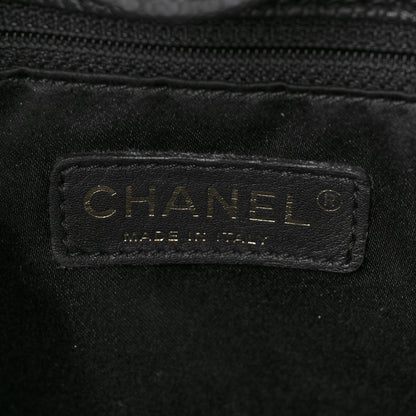 Chanel Caviar Quilted Petit Shopping Tote PST Black 5 of 7