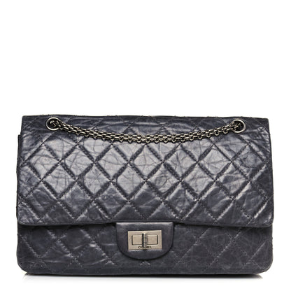 Chanel Aged Calfskin 50th Anniversary 2.55 Reissue 227 Flap Gris 1 of 23