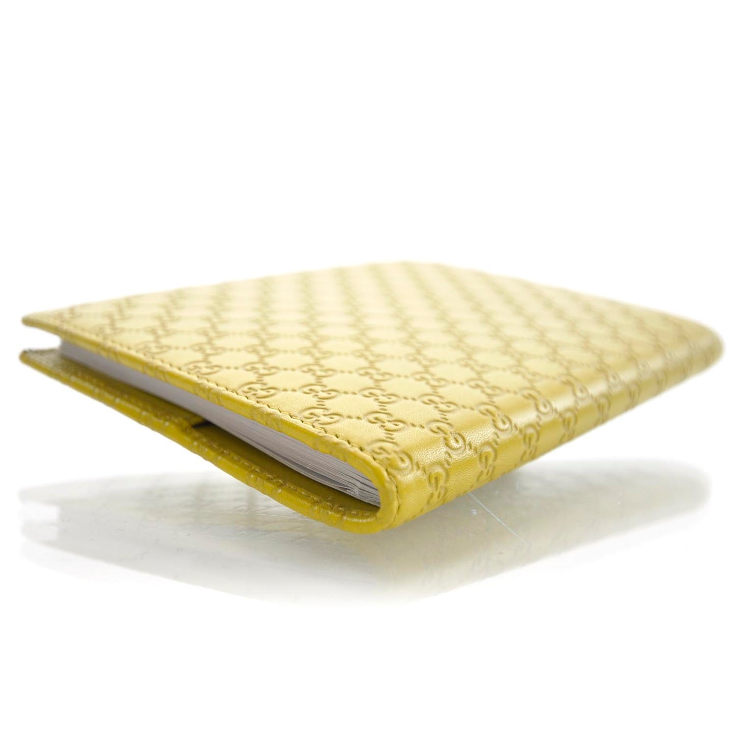 Microguccissima Small Notebook Yellow