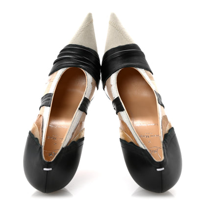 Christian Louboutin X MAISON MARGIELA Nappa Martinloula 100 Pumps 36 Black 2 of 9