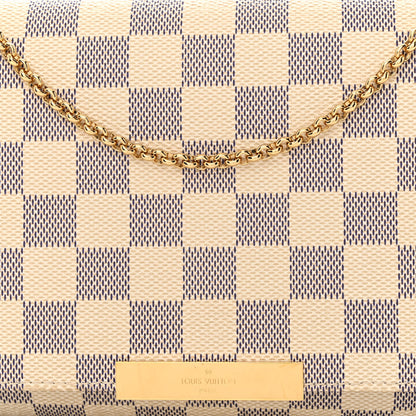 Louis Vuitton Damier Azur Favorite MM 9 of 12