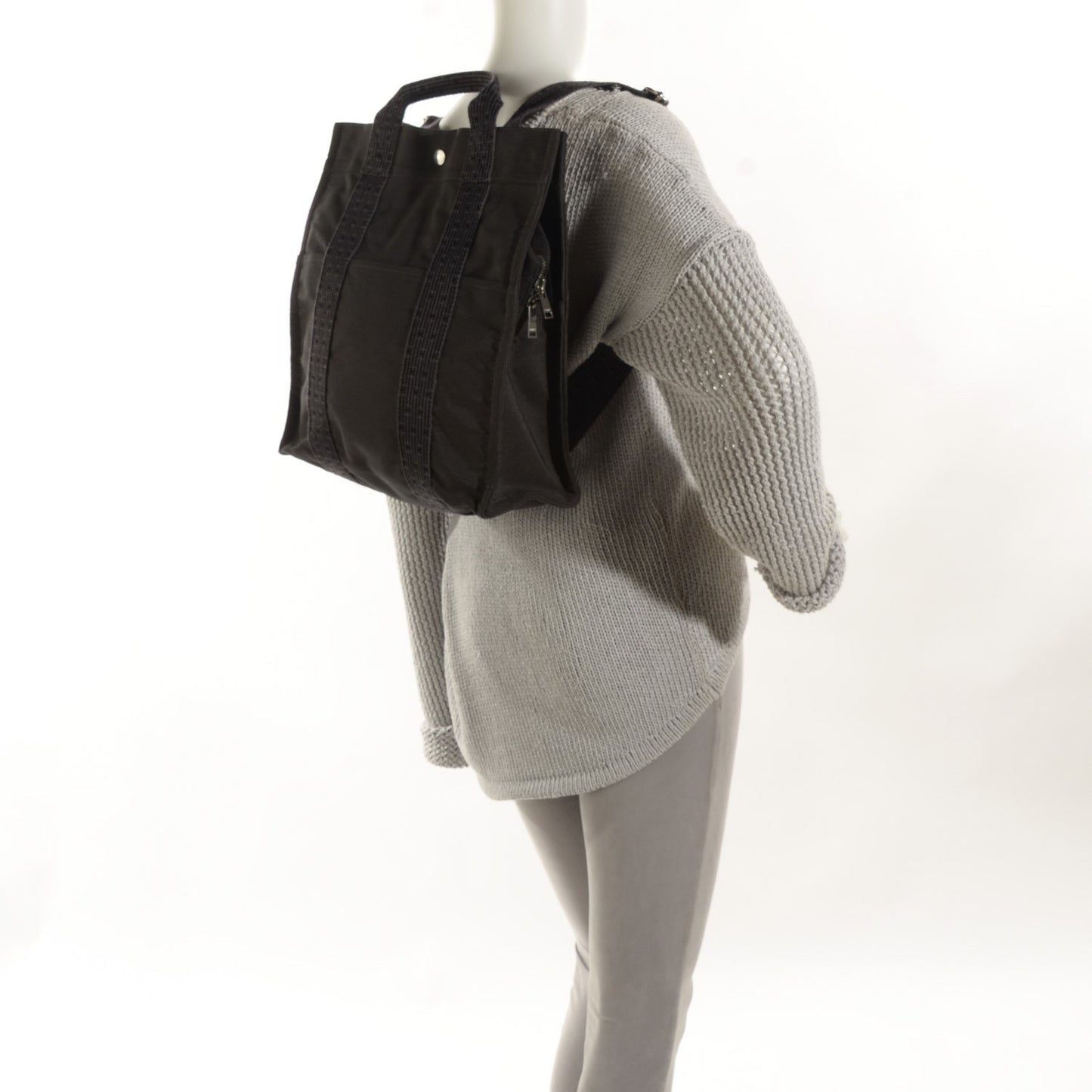 Canvas Herline Backpack Grey