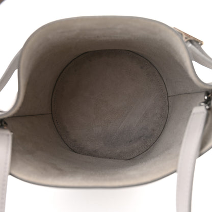 Celine Smooth Calfskin Nano Big Bag Bucket Light Grey 5 of 10