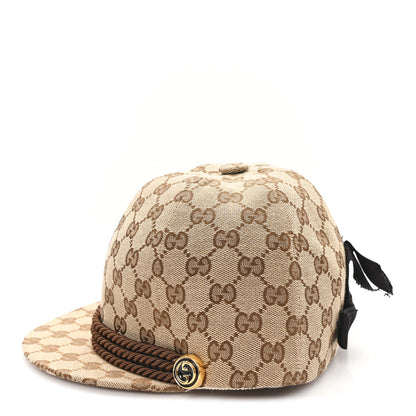 Gucci Monogram Torchon Ambassador Lady Cap M Beige Ebony Testa di Moro 4 of 11