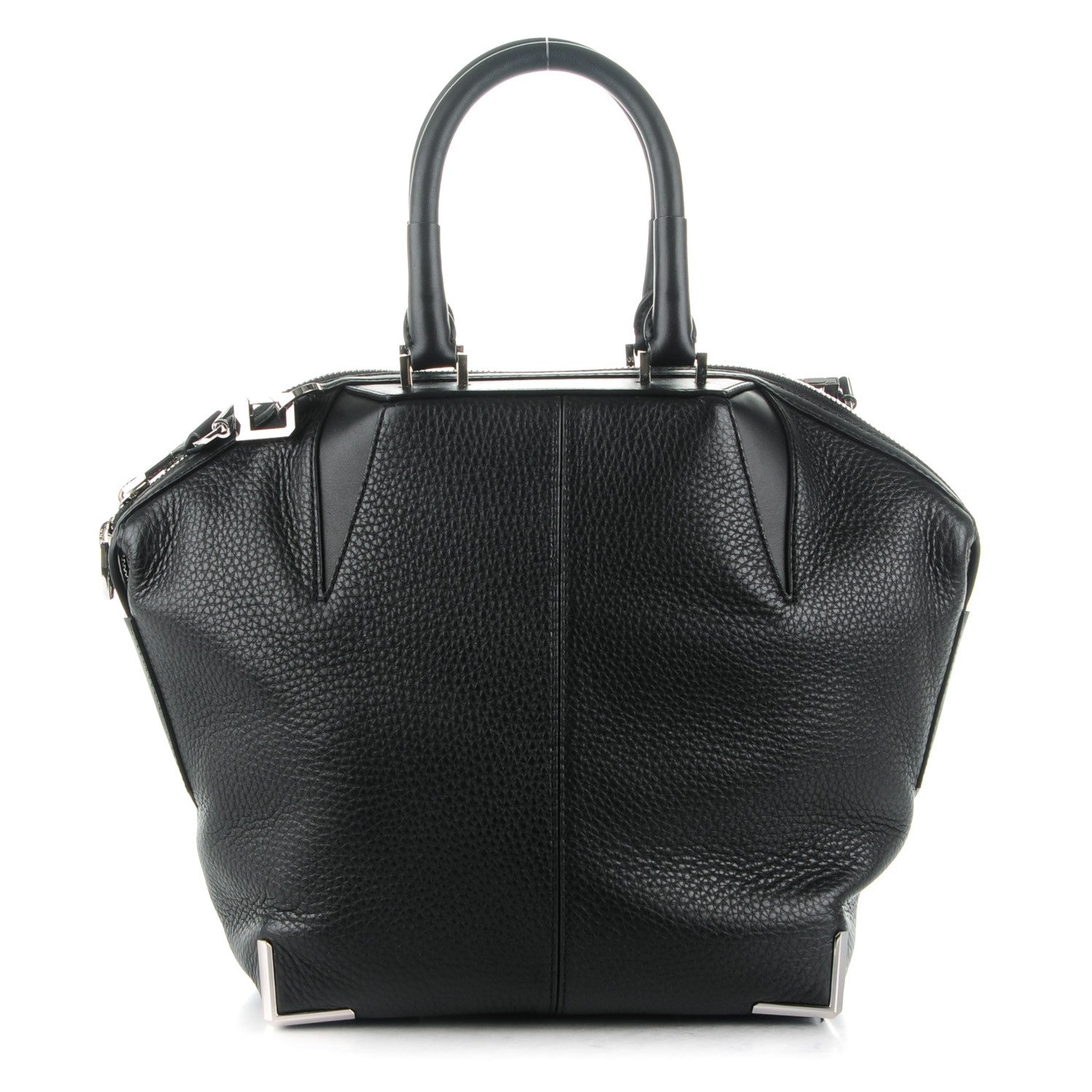 Alexander Wang Pebbled Calfskin Small Emile Black 1 of 9