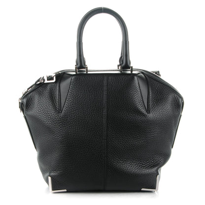 Alexander Wang Pebbled Calfskin Small Emile Black 1 of 9