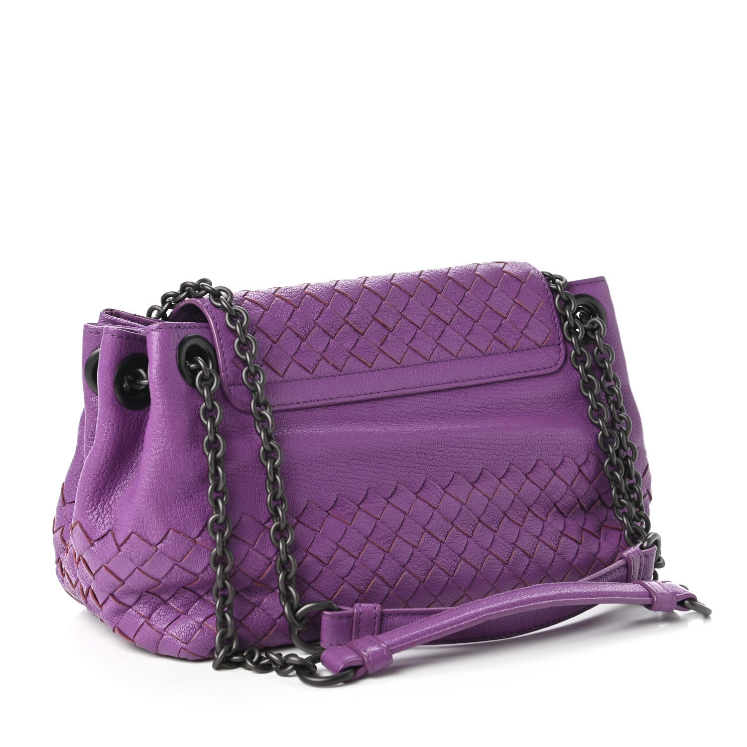Bottega Veneta Madras Goatskin Intrecciato Small Shoulder Corot 3 of 10