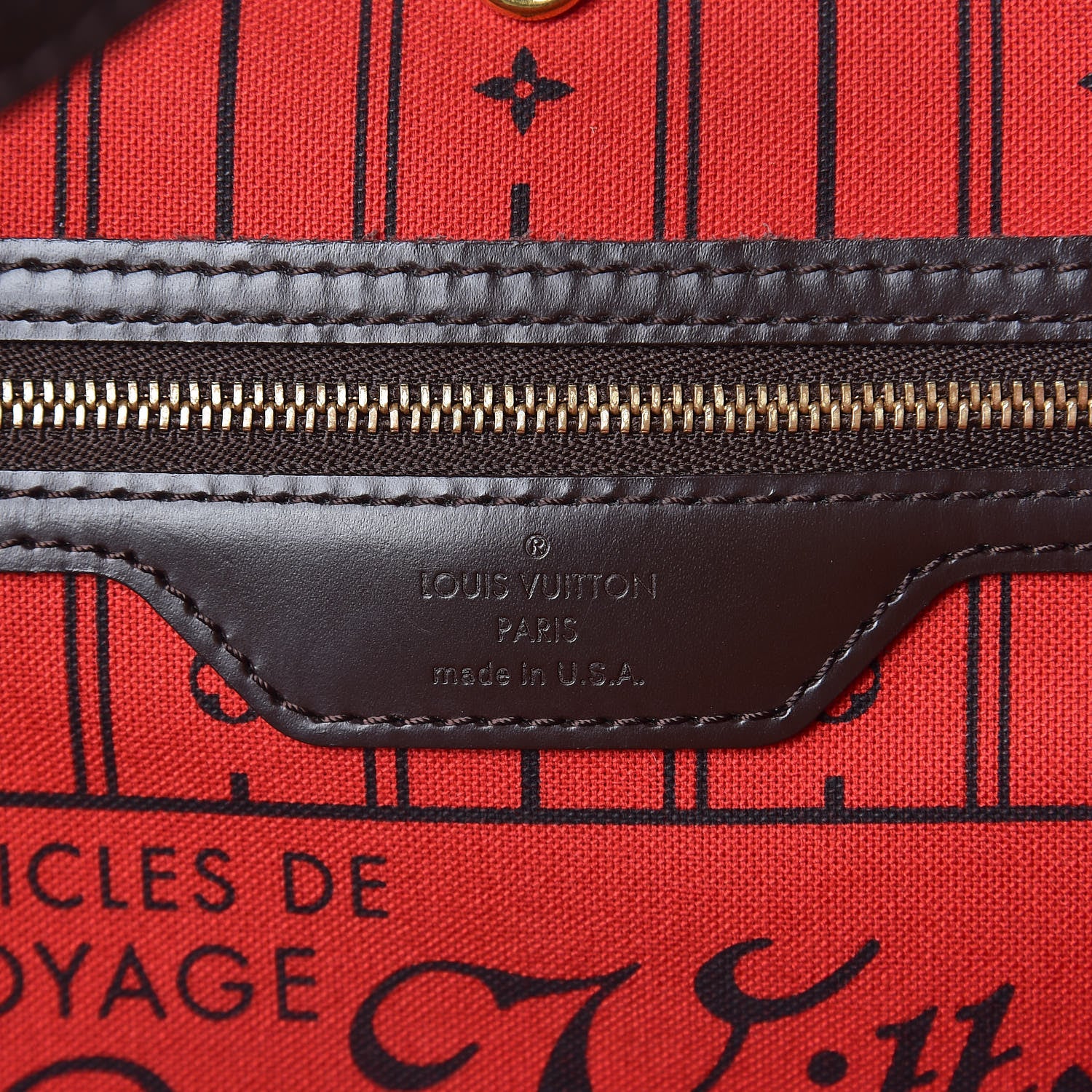 Louis Vuitton Damier Ebene Neverfull PM 6 of 10