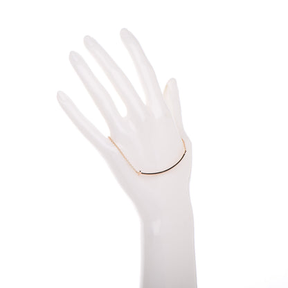 Tiffany 18K Rose Gold T Smile Bracelet 2 of 6