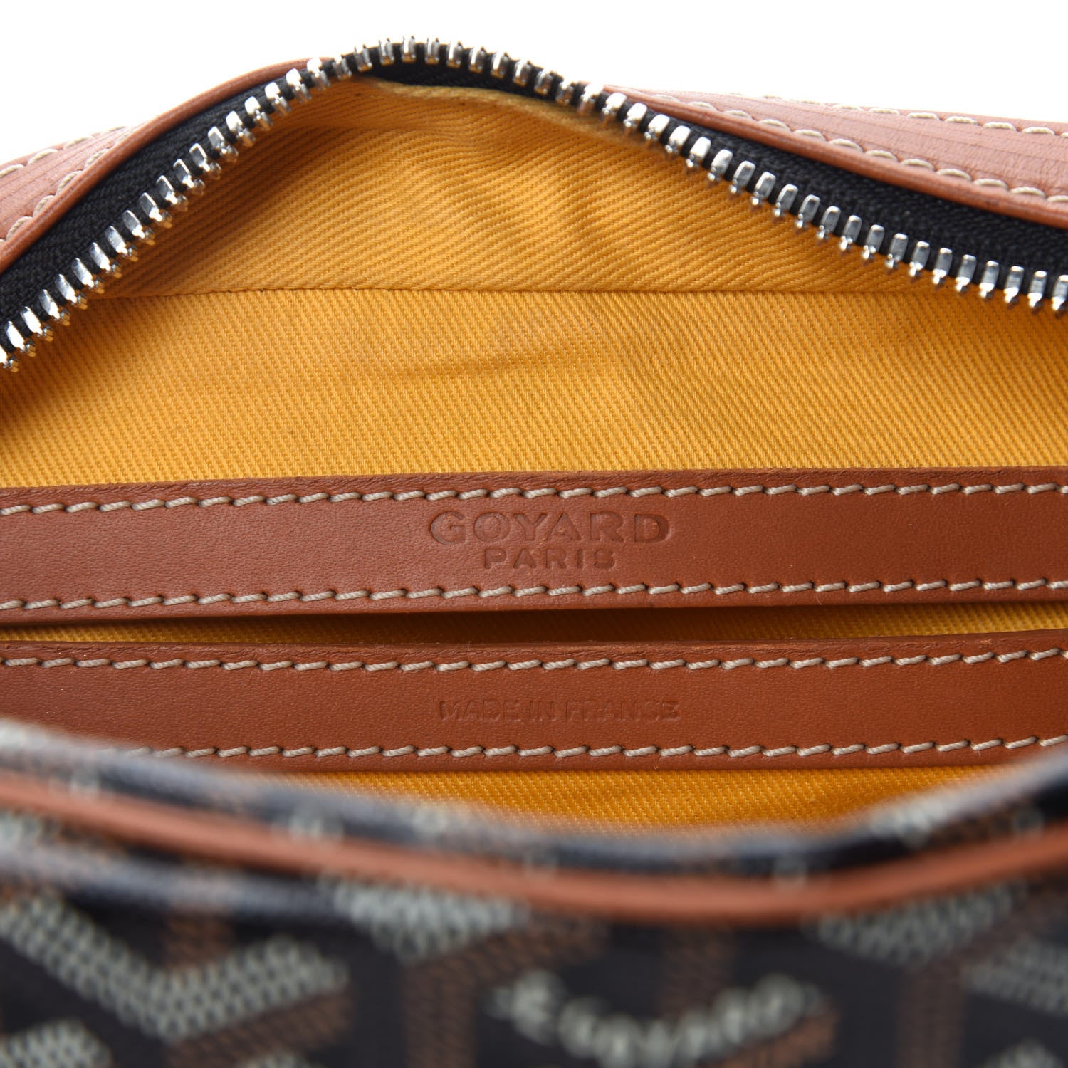 Goyard Goyardine Sac Cap Vert Black Gold 10 of 11
