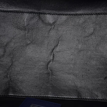 Balenciaga Calfskin Papier A4 Zip Around Plate Tote Bleu Indigo 9 of 20