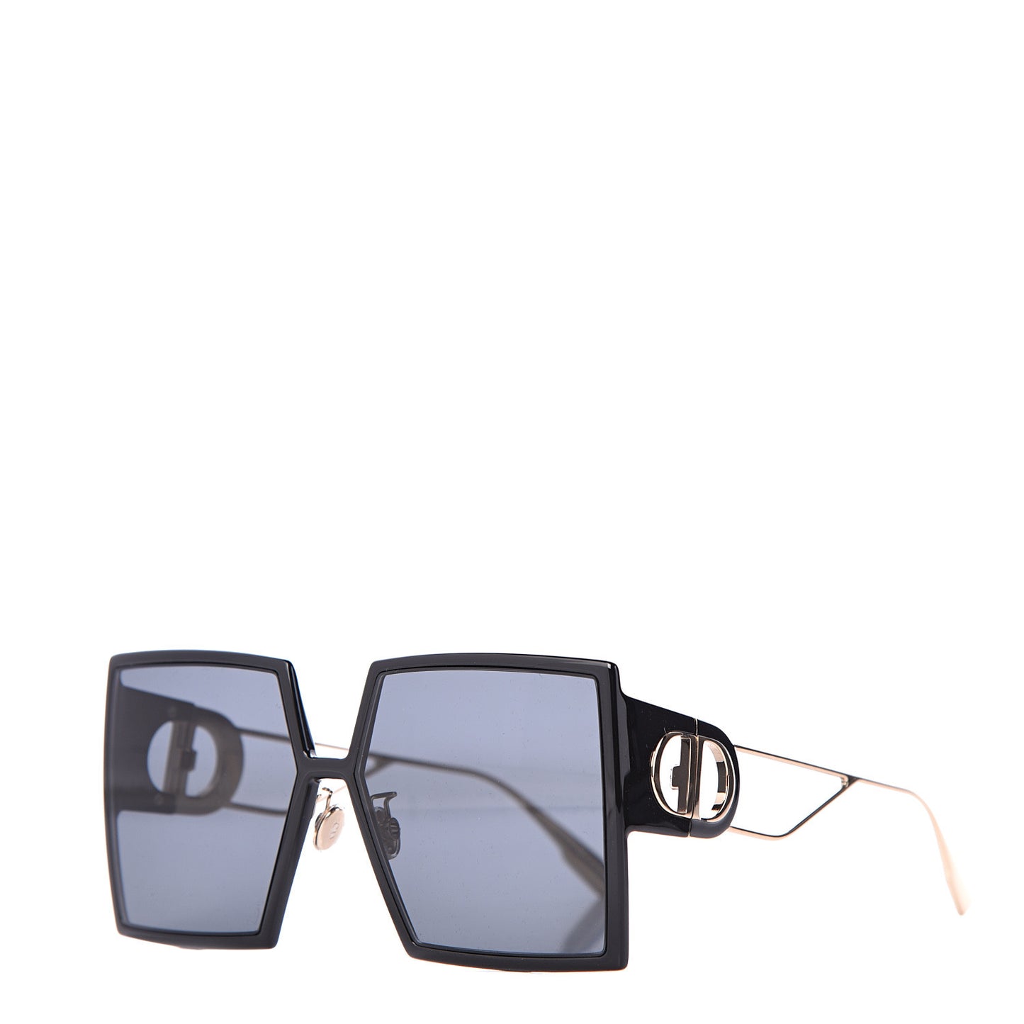 Square 30 Montaigne Sunglasses Black