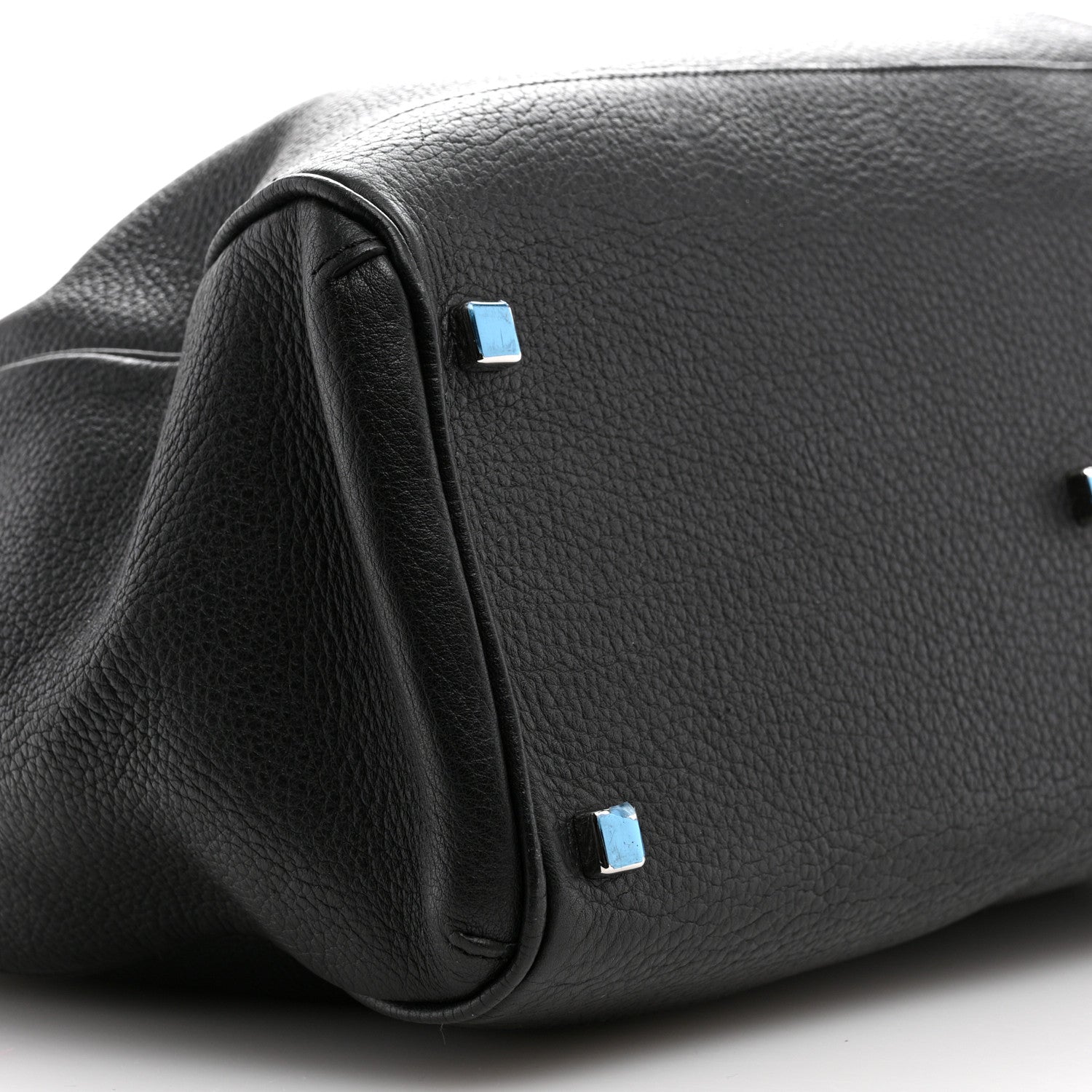 Moynat Taurillon Gex Pauline Haut Tote Black 8 of 12