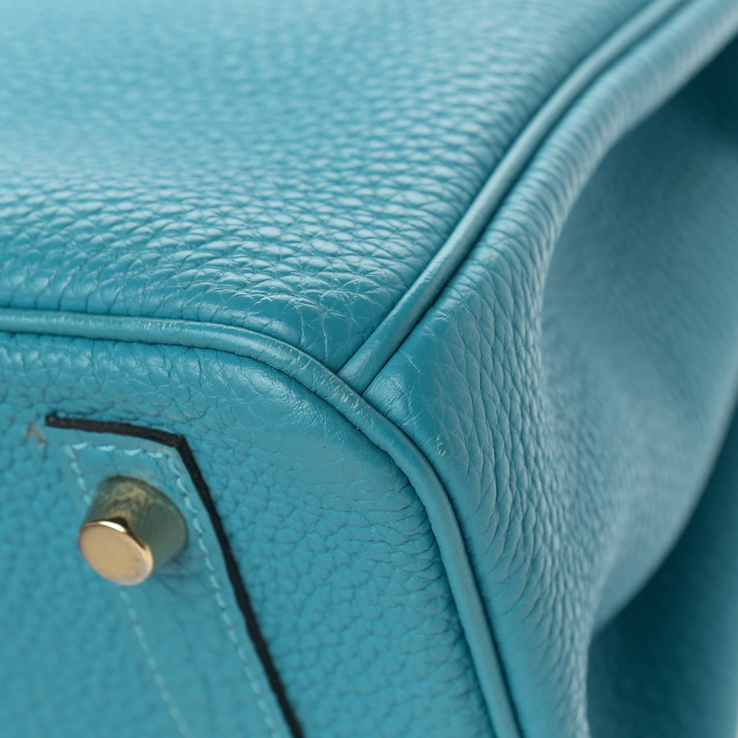 Hermes Togo Birkin 30 Turquoise 10 of 12