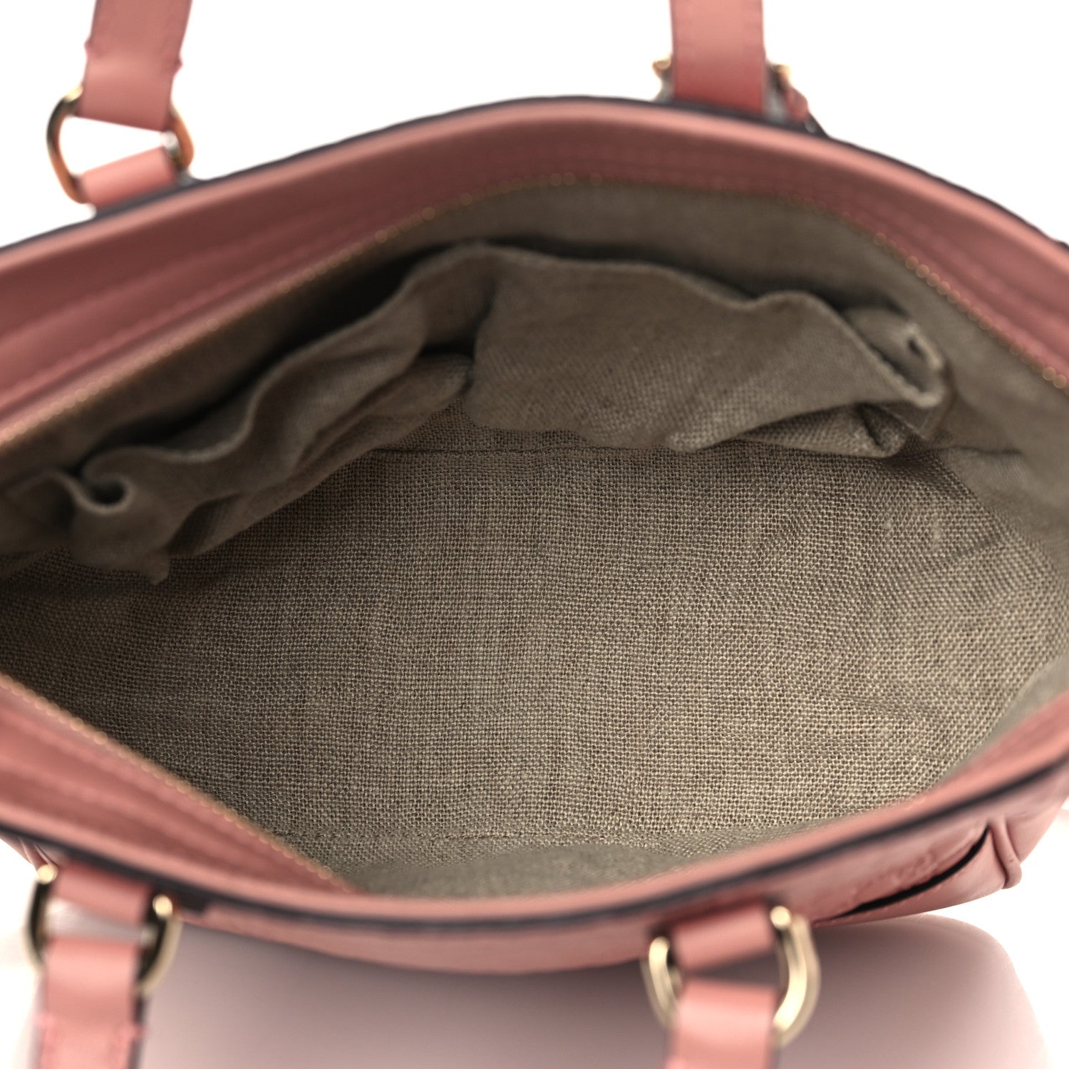 Gucci Microguccissima Small Bree Tote Soft Pink 5 of 9