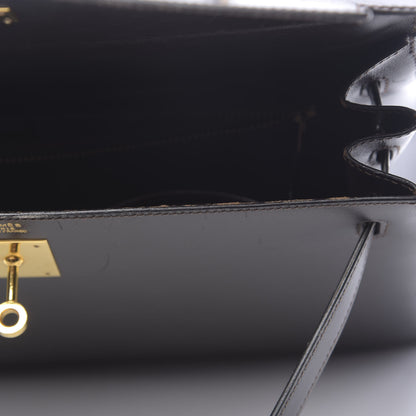 Hermes Box Kelly Sellier 32 Chocolate 18 of 21