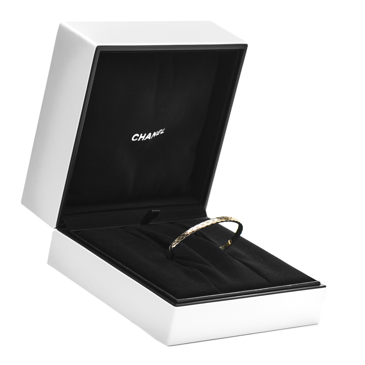Chanel 18K Yellow Gold Coco Crush Cuff Bracelet S 5 of 5