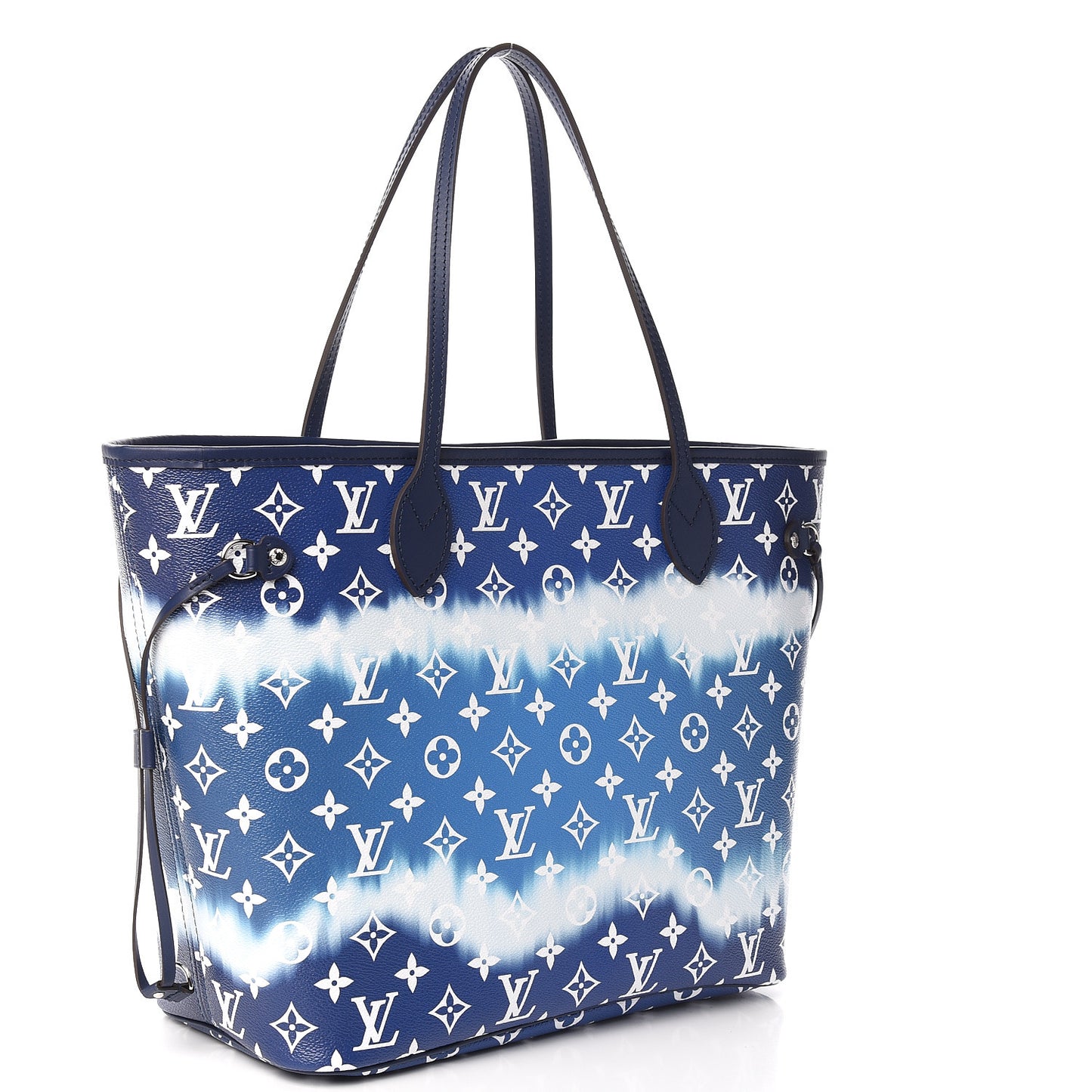 Monogram Escale Neverfull MM Blue