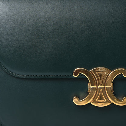 Celine Shiny Calfskin Medium Triomphe Amazone 12 of 18