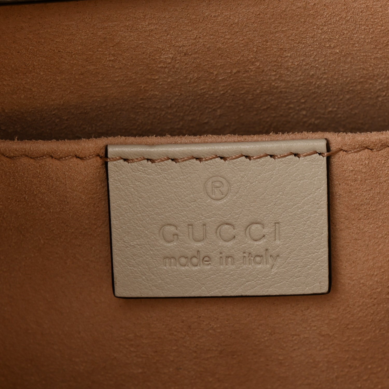 Gucci Wonka Grain Calfskin Small Diana Tote Bag Mystic White Orange Fluo 6 of 10