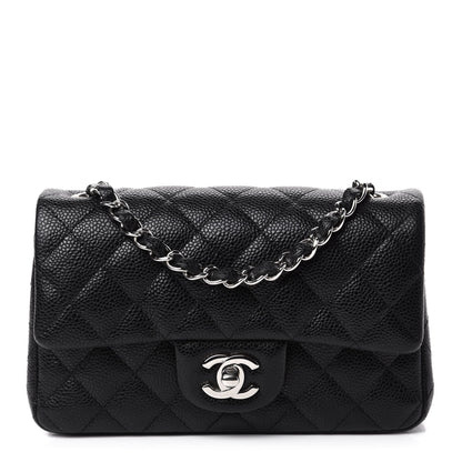 Chanel Caviar Quilted Mini Rectangular Flap Black 1 of 11