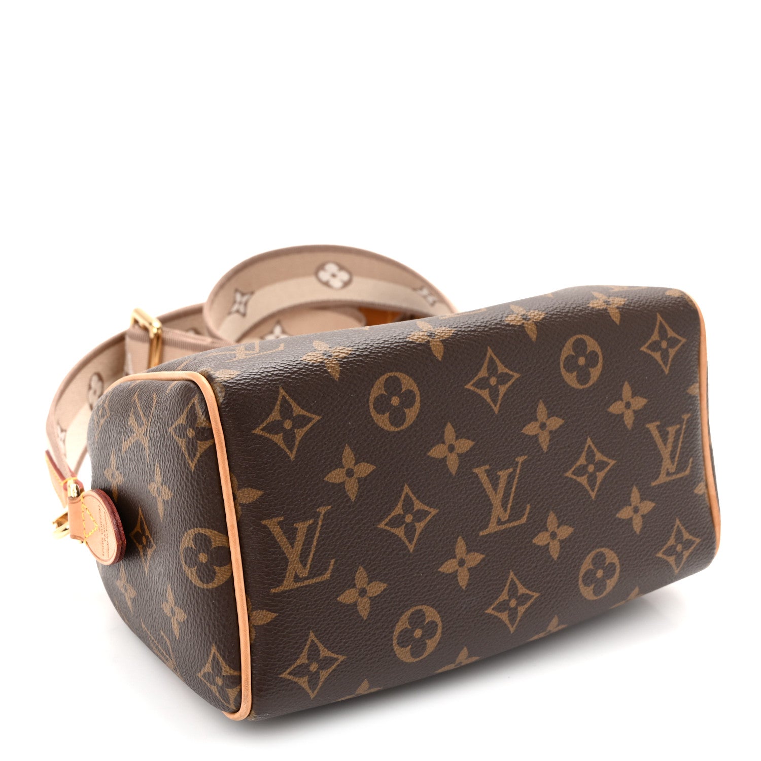 Louis Vuitton Monogram Speedy Bandouliere 20 Beige 4 of 11