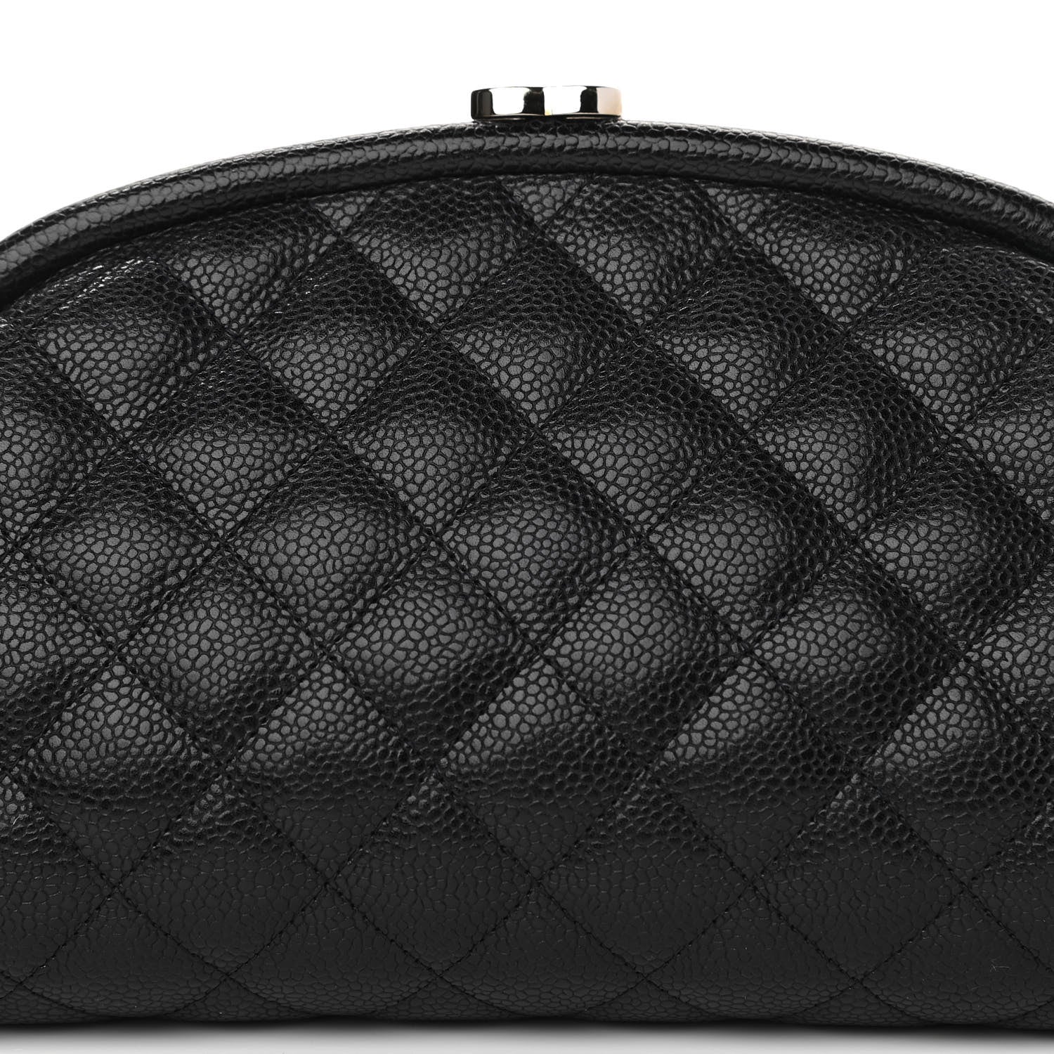Chanel Caviar Quilted Timeless Clutch Black 7 of 11