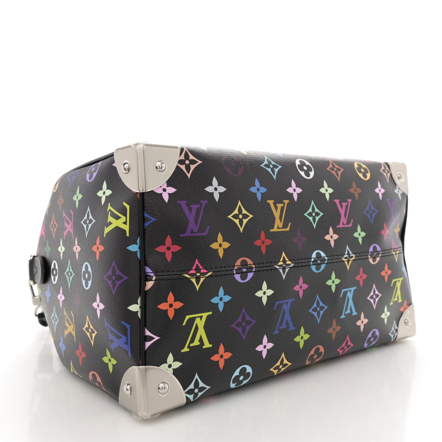 Louis Vuitton LV X TM Monogram Multicolor Speedy Soft 30 Black 4 of 10