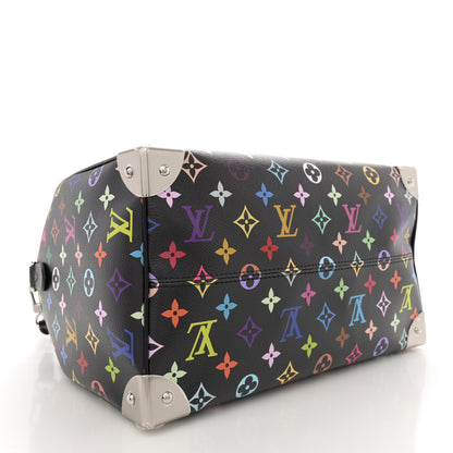 Louis Vuitton LV X TM Monogram Multicolor Speedy Soft 30 Black 4 of 10