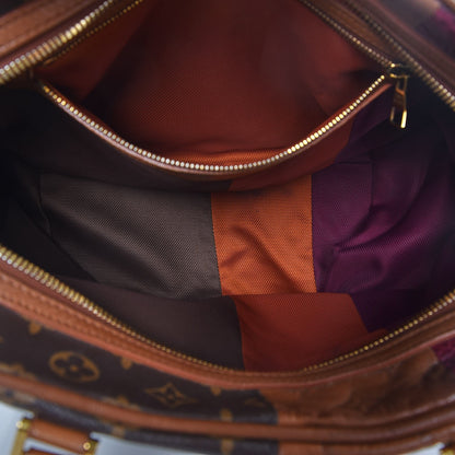 Louis Vuitton Monogram Stripes Medium Bag Bordeaux 5 of 7