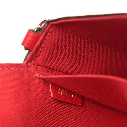 Louis Vuitton Empreinte Pochette Felicie Chain Wallet Scarlet 7 of 9