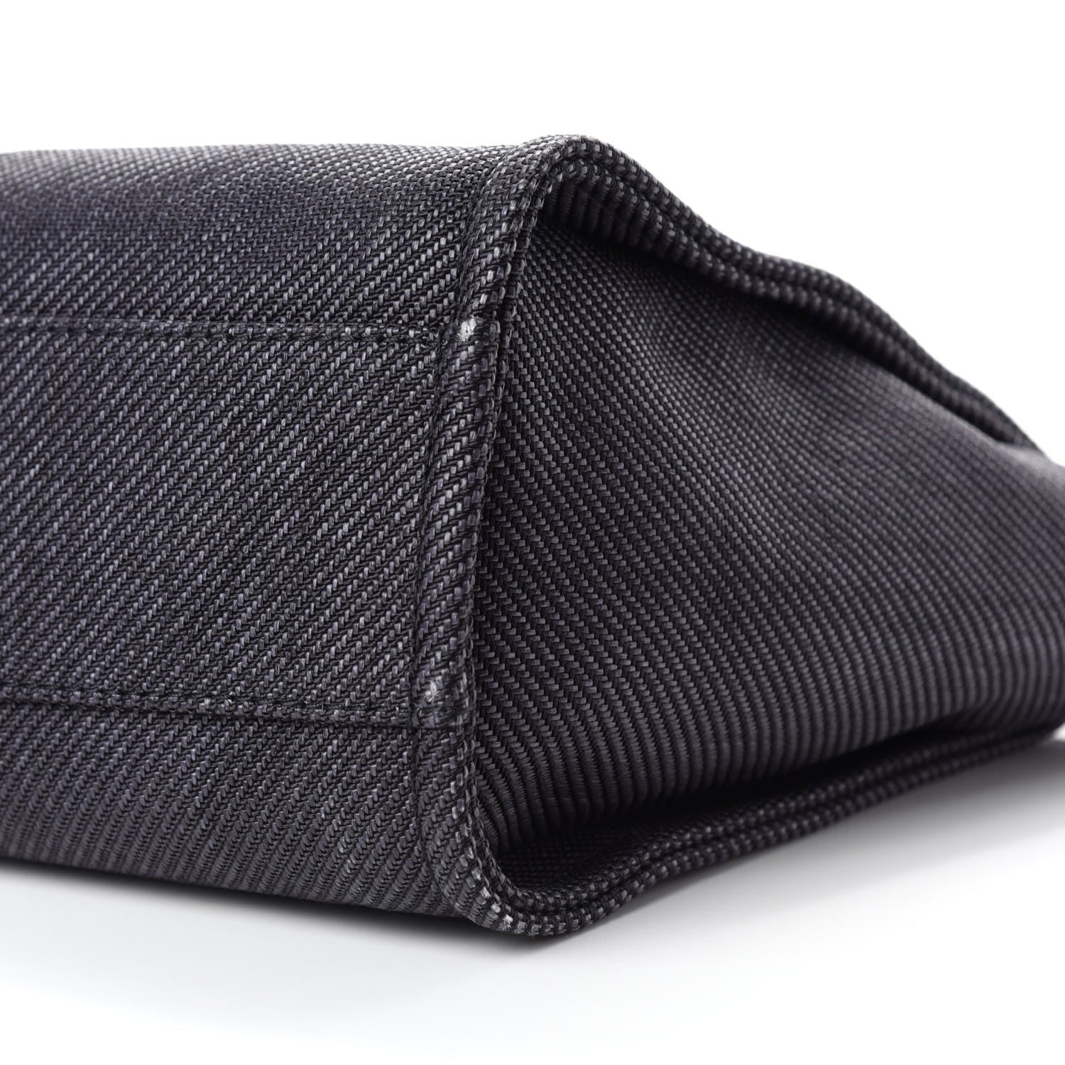 Chanel Mixed Fibers Calfskin Small Deauville Tote Black 7 of 11