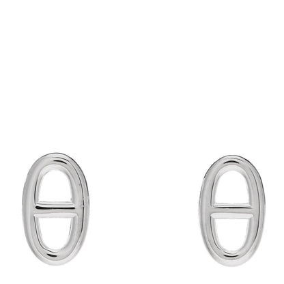 Hermes Sterling Silver TPM Farandole Earrings 1 of 5