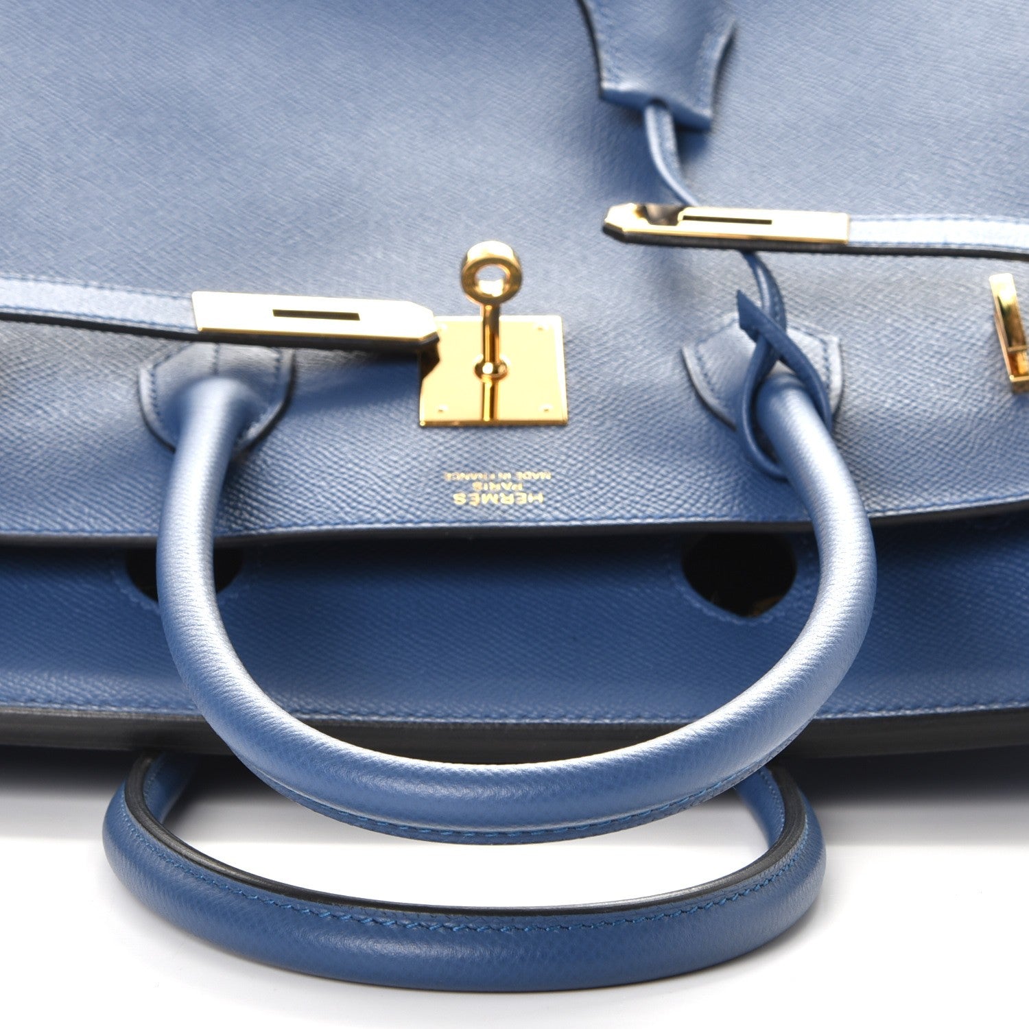 Hermes Epsom Birkin 35 Bleu Agate 24 of 45