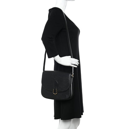 Louis Vuitton Epi Saint Cloud GM Black 2 of 17