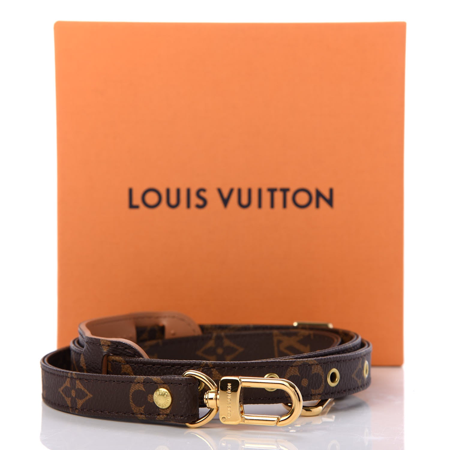 Louis Vuitton Monogram 16mm Adjustable Shoulder Strap 5 of 5
