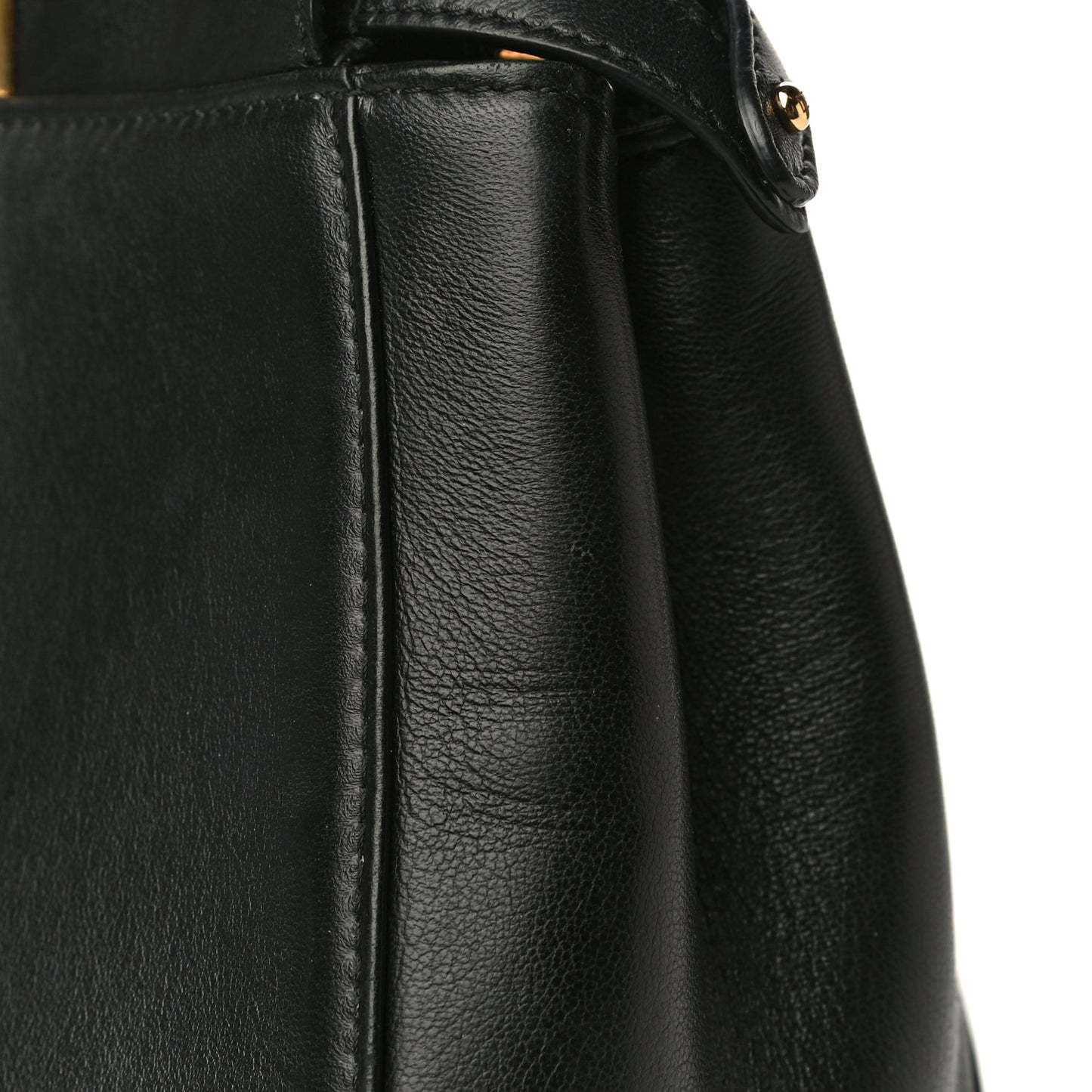 Nappa Mini Peekaboo Iconic Satchel Black
