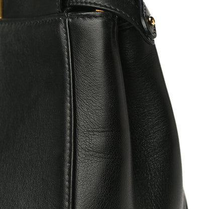 Fendi Nappa Mini Peekaboo Iconic Satchel Black 25 of 26