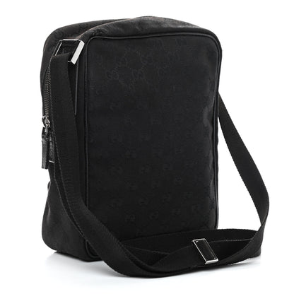 Gucci Monogram Messenger Bag Black 2 of 9