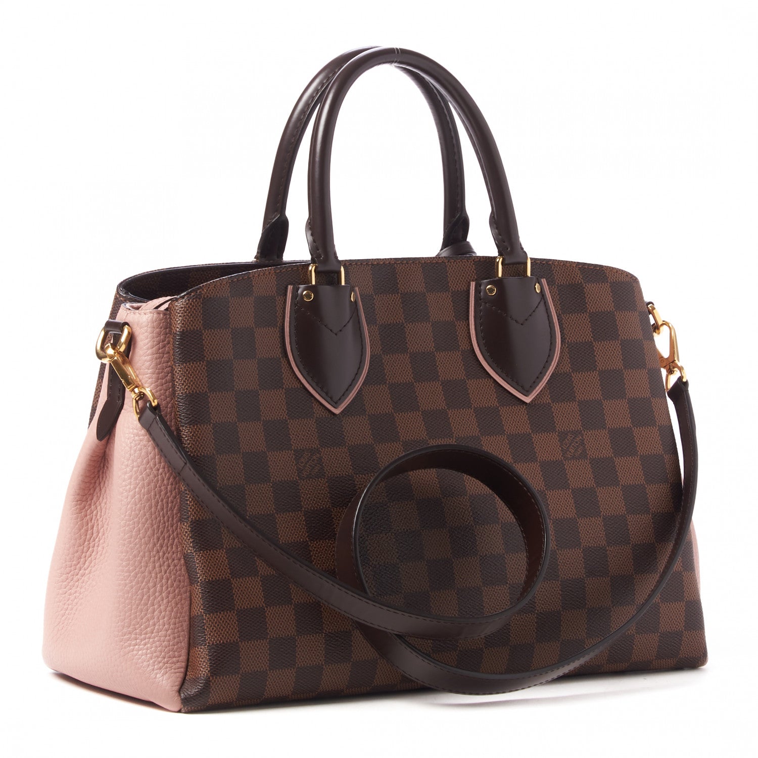 Louis Vuitton Cuir Taurillon Damier Ebene Normandy Magnolia 3 of 10