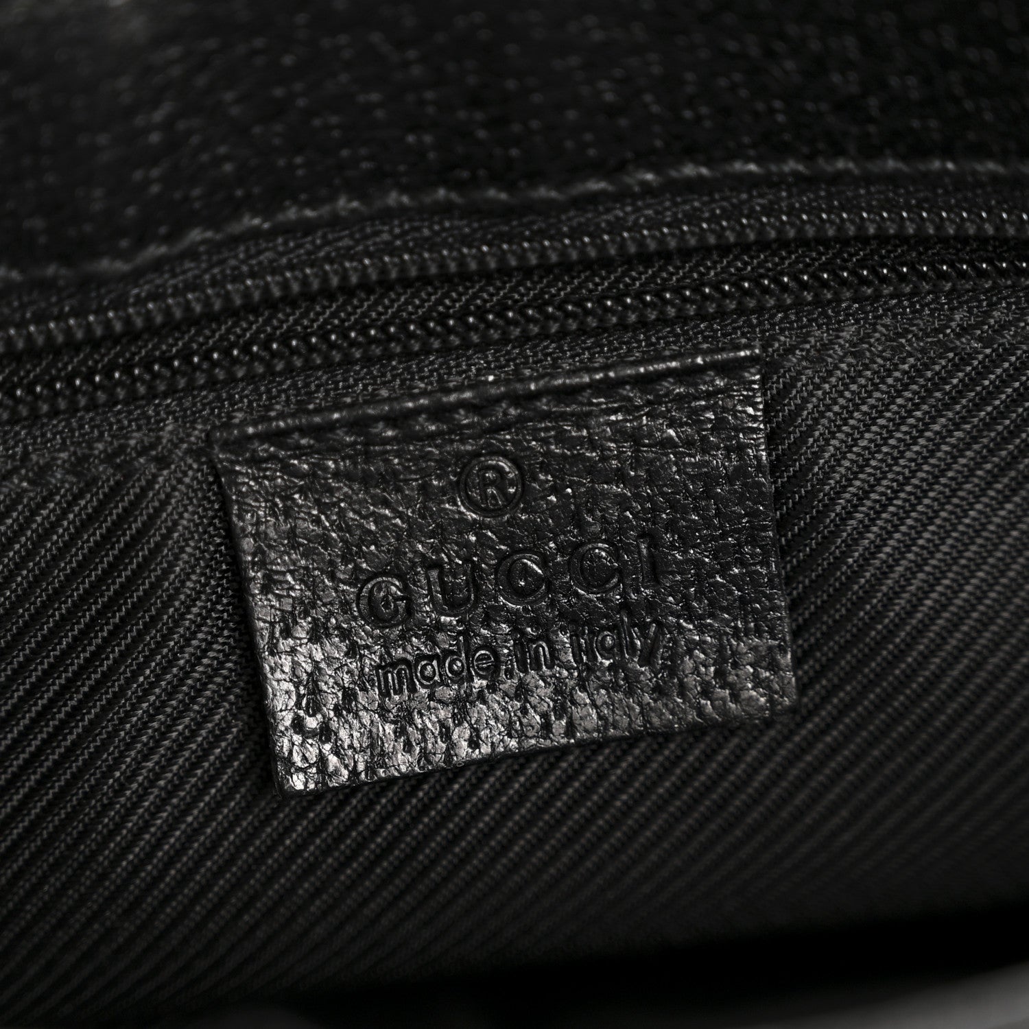 Gucci GG Monogram Web Flight Belt Bag Black 6 of 11