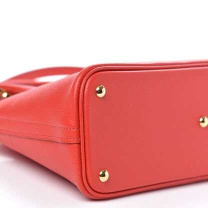 Hermes Epsom Bolide 27 Rouge De Coeur 7 of 9