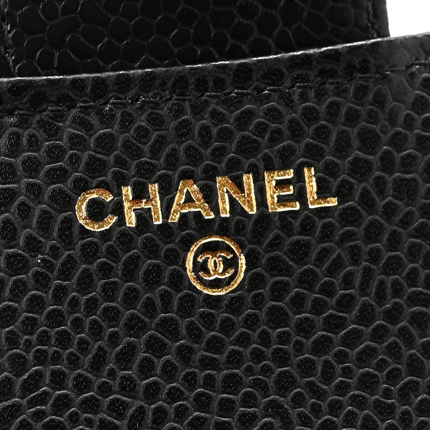 Chanel Caviar Quilted Compact Flap Wallet Black 6 of 9
