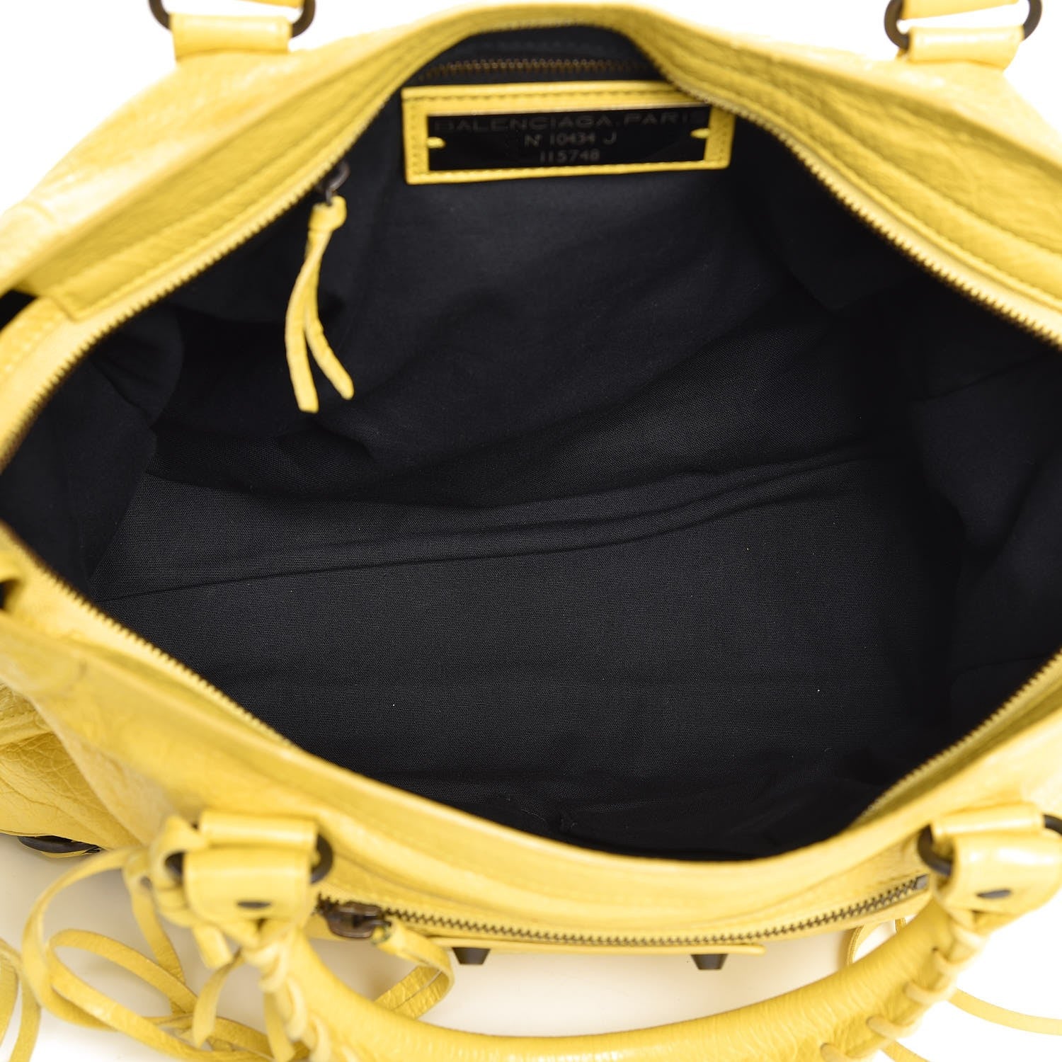 Balenciaga Agneau Classic Hardware City Curry 6 of 8