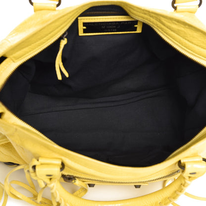 Balenciaga Agneau Classic Hardware City Curry 6 of 8