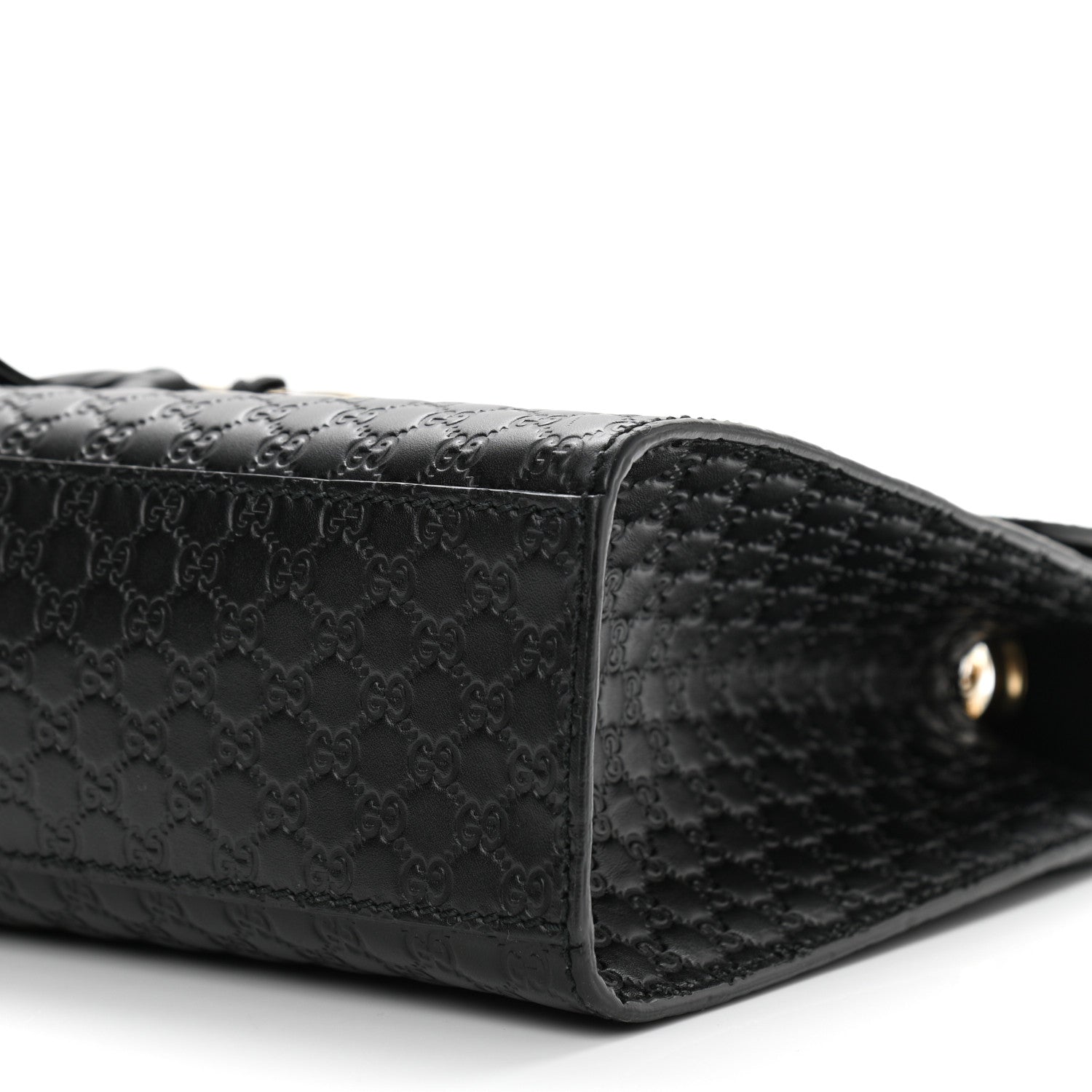 Gucci Microguccissima Medium Emily Chain Shoulder Bag Black 10 of 11