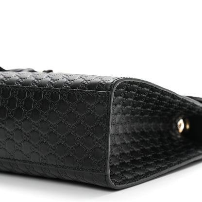 Gucci Microguccissima Medium Emily Chain Shoulder Bag Black 10 of 11