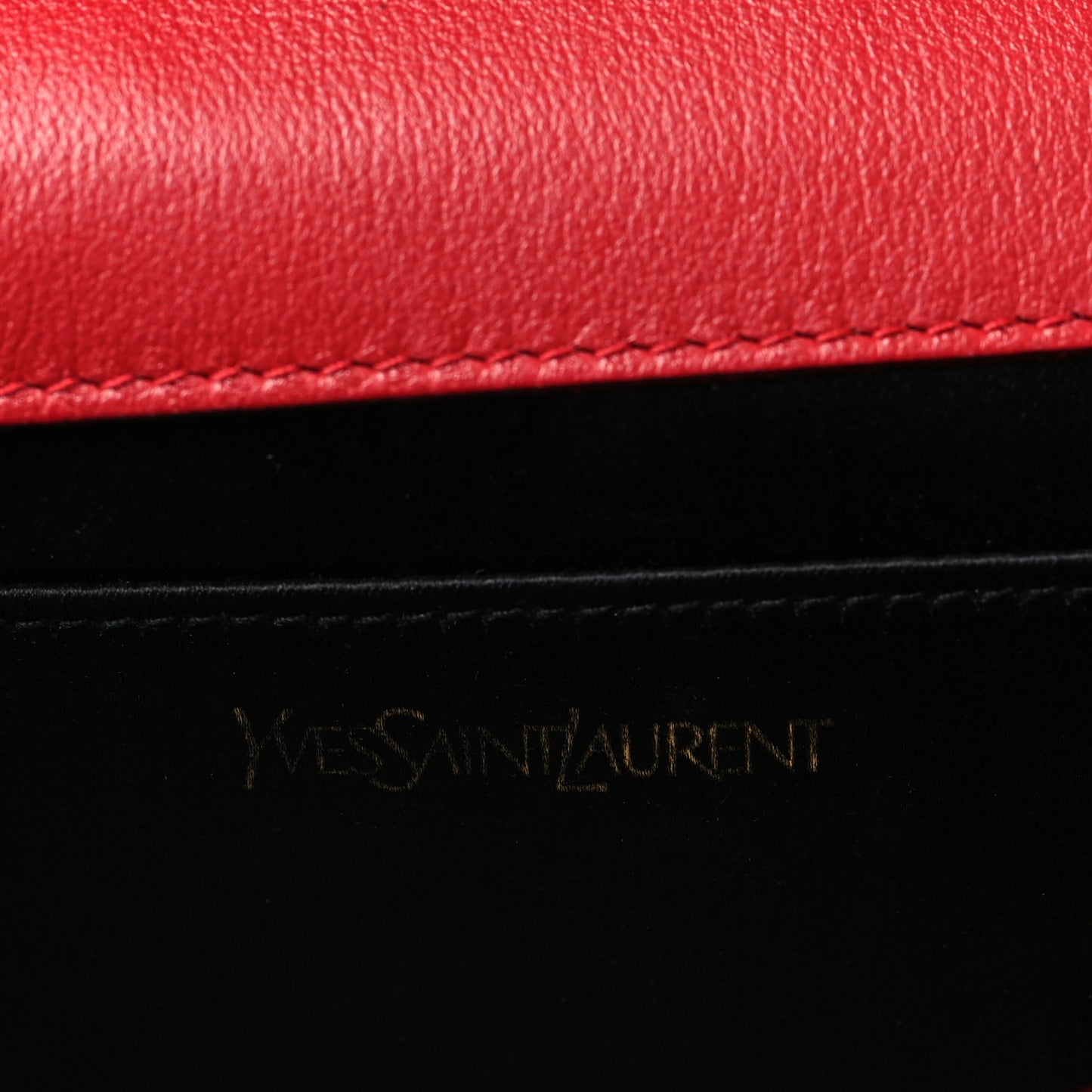 Calfskin Monogram Large Belle De Jour Clutch Red