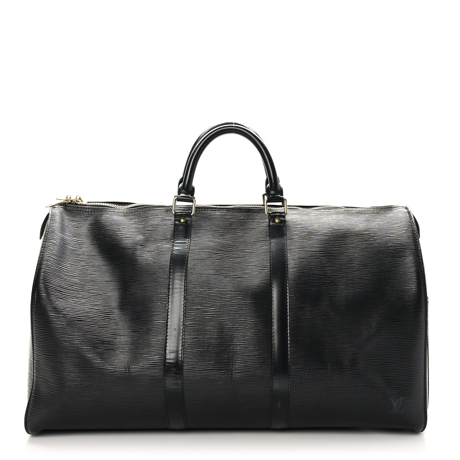 Louis Vuitton Epi Keepall 55 Black 1 of 10
